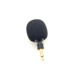 Cavo audio mono 3,5 mm placcato oro con microfono