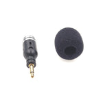 Cavo audio mono 3,5 mm placcato oro con microfono