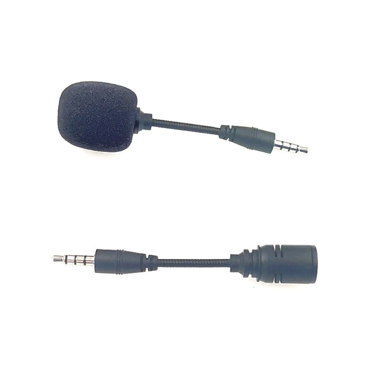 ZJ002MR-01 3.5mm 4 Level Pin Plug for Bluetooth Wireless Interpreter Tour Guide Megaphone Straight Microphone, 4 Level Pin