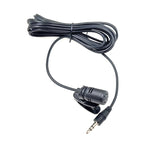 Microfono lavalier cablato con spina stereo 3,5 mm 3 m