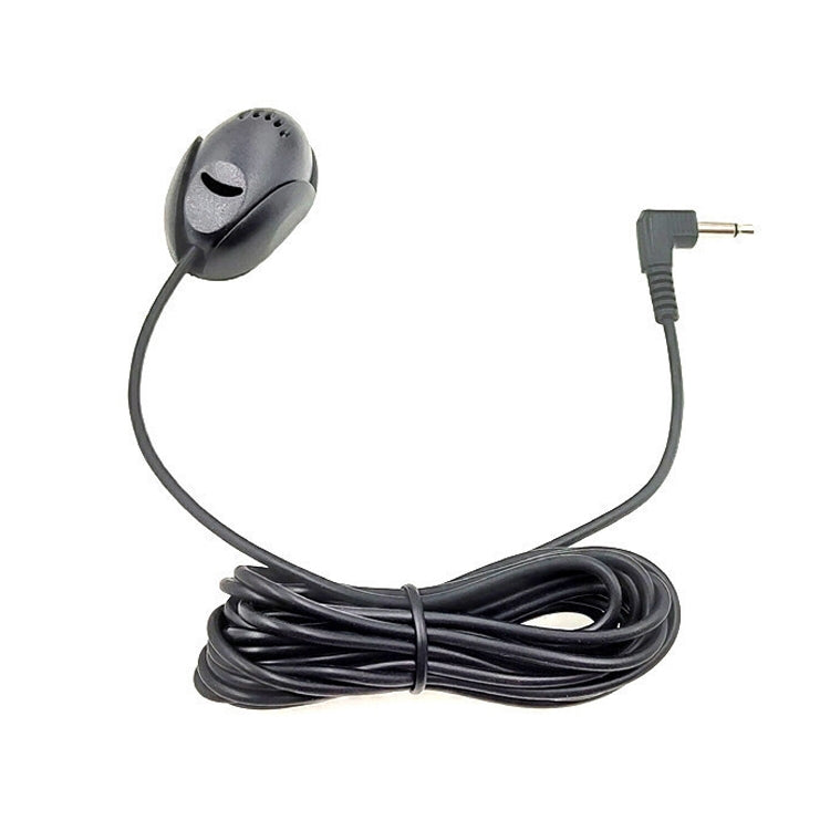 ZJ010MR 2.5mm Angle Head Mono Plug Car GPS Navigation Speaker External Paste Bluetooth Microphone, Length: 3m, 2.5mm