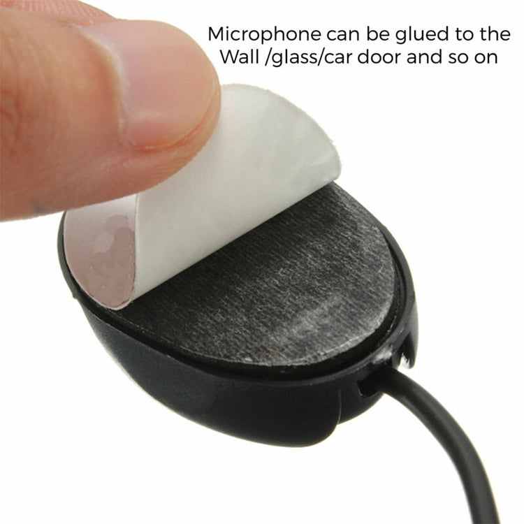 Microfono mono angolare 3,5 mm per auto con cavo 3 m