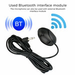 Microfono mono angolare 3,5 mm per auto con cavo 3 m
