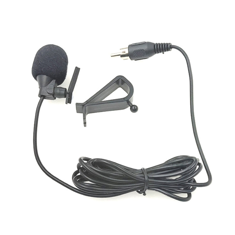 ZJ015MR RCA Lotus Plug Navigazione per auto DVD Microfono esterno a pasta, Lunghezza: 3 m, RCA Lotus Plug