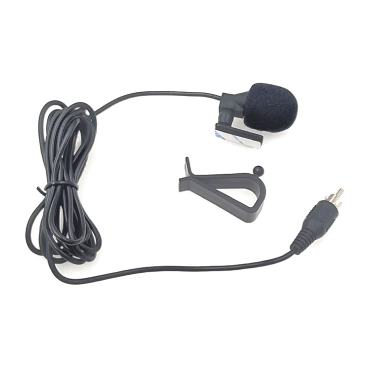 ZJ015MR RCA Lotus Plug Navigazione per auto DVD Microfono esterno a pasta, Lunghezza: 3 m, RCA Lotus Plug