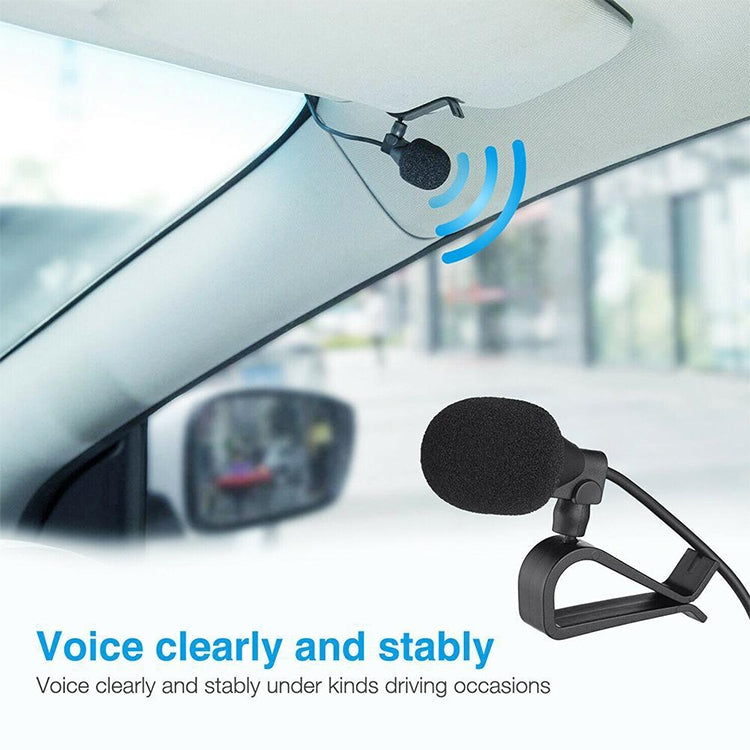 ZJ015MR External Microphone for Car DVD Navigation with 2.5mm Mono Angle Head, Length: 3m, Mono 2.5mm Angle Head