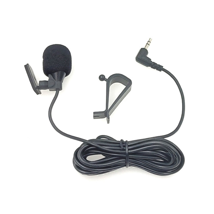 ZJ015MR 2.5mm Stereo Angle Head for Car DVD Navigation with External Microphone Paste Length: 3m,Stereo 2.5mm Angle Head