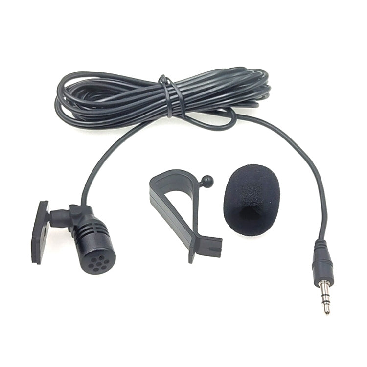 Microfono esterno auto con spina stereo 3,5 mm cavo 3 m