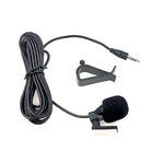 Microfono esterno auto con spina stereo 3,5 mm cavo 3 m