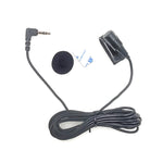 Microfono stereo lavalier esterno con cavo 3 m e jack 2,5 mm