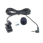 Microfono stereo lavalier con cavo 3 m e jack 3,5 mm