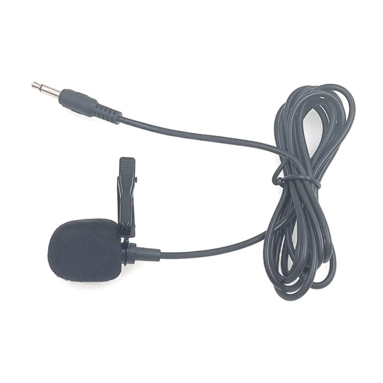 ZJ031MR 2.5mm Mono Straight Plug Tour Guide Megaphone Wired Lavalier Microphone, Length: 1.5m, 2.5mm