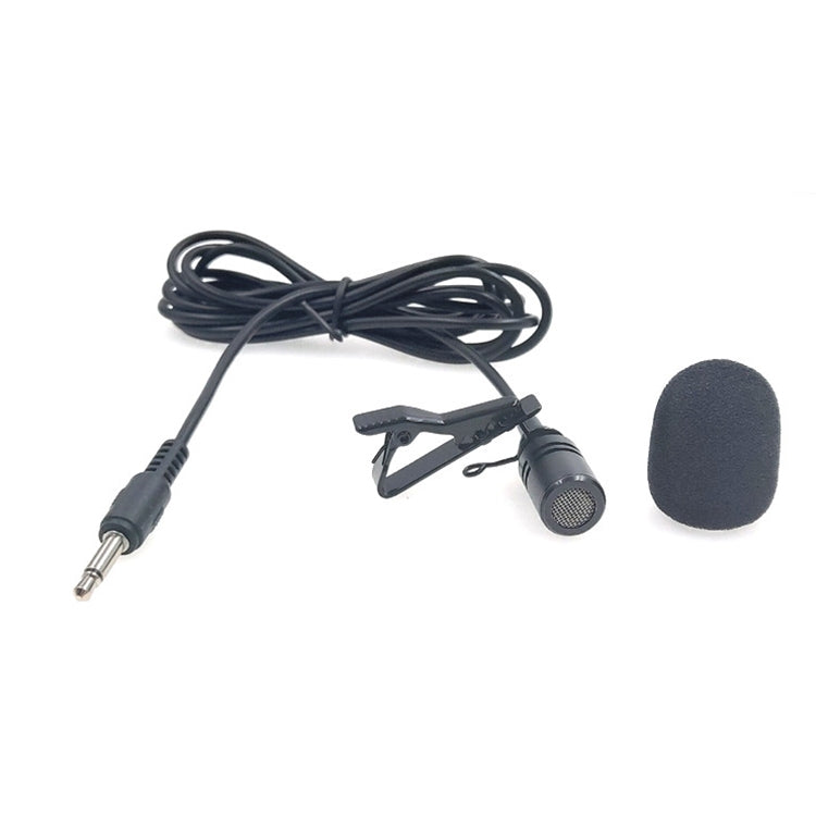 ZJ031MR 2.5mm Mono Straight Plug Tour Guide Megaphone Wired Lavalier Microphone, Length: 1.5m, 2.5mm