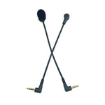Microfono con jack 3,5 mm angolare 4 livelli 17 cm