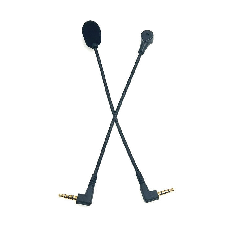 Microfono con jack 3,5 mm angolare 4 livelli 17 cm