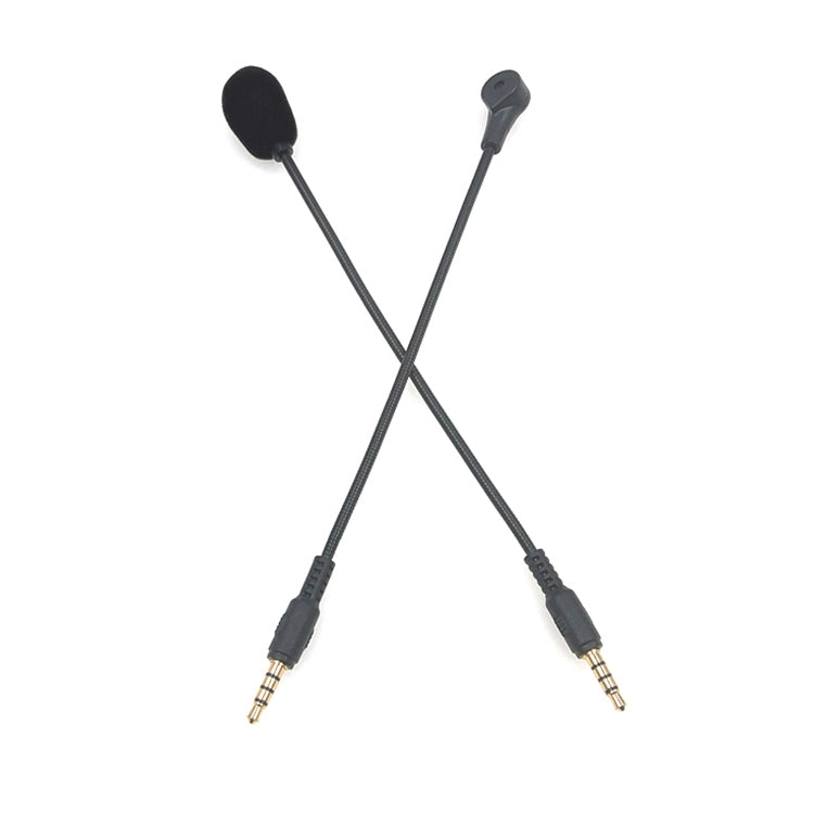 ZJ033MR-03 Cuffie da gioco con spina dritta da 3,5 mm a 4 livelli da 17 cm Scheda audio Microfono dal vivo, 19cm 4 Level Pin Straight Plug