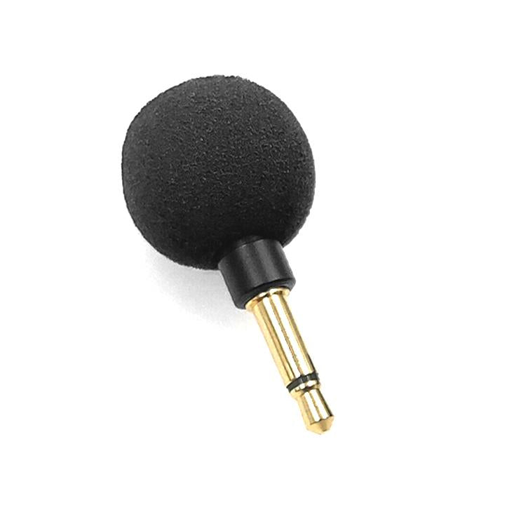 ZJ040MR Mono 3.5mm Cell Phone Tablet Laptop Electronic Equipment Mini Straight Microphone, Mono