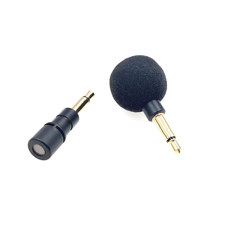 ZJ040MR Mono 3.5mm Cell Phone Tablet Laptop Electronic Equipment Mini Straight Microphone, Mono