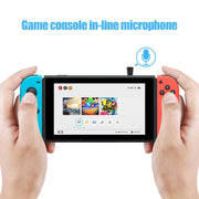 ZJ042MR 3.5mm Portable Cell Phone Game Machine Mini Straight Microphone