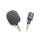 Mini microfono 3,5 mm a 4 poli per smartphone e tablet