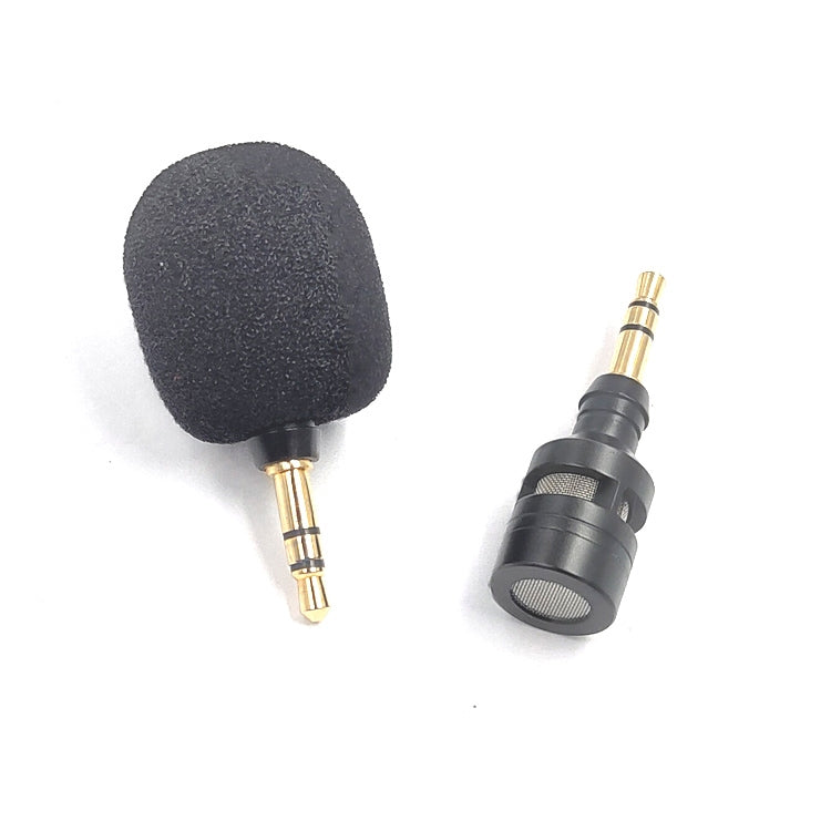 ZJ052MR-01 Mini 3.5mm Stereo Straight Microphone for Cell Phone Tablet, Stereo