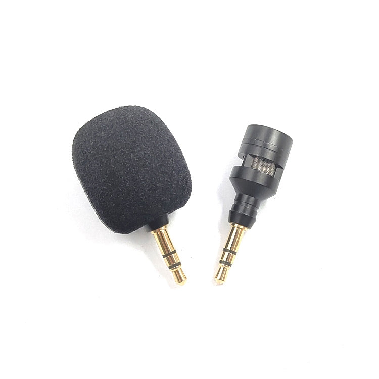 ZJ052MR-01 Mini 3.5mm Stereo Straight Microphone for Cell Phone Tablet, Stereo