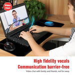 HXSJ F12 Microfono per computer USB pieghevole a 360 gradi senza unità, lunghezza cavo: 2,2 m