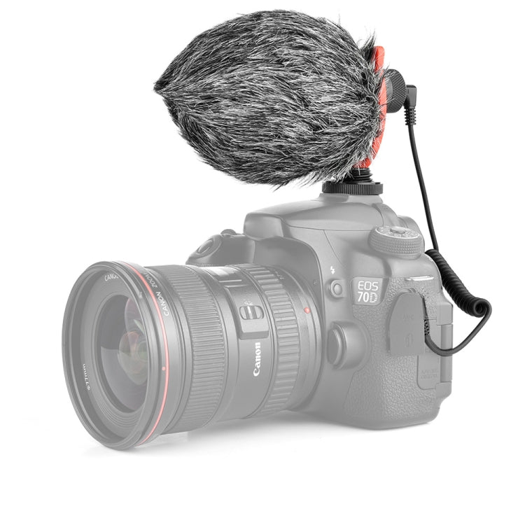 YELANGU MIC10 YLG9920A Microfono professionale per video shotgun a condensatore per interviste con cavo audio da 3,5 mm per videocamera DSLR e DV, Microphone