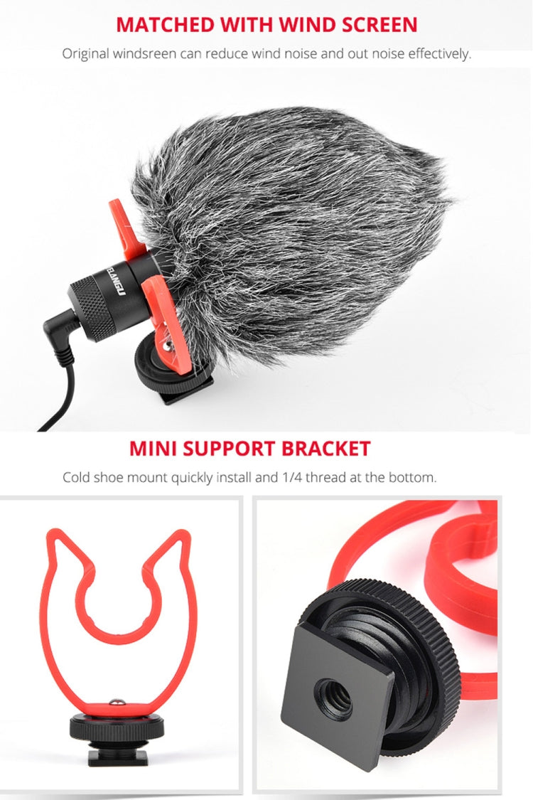 Microfono shotgun YELANGU MIC10 per videocamere DSLR