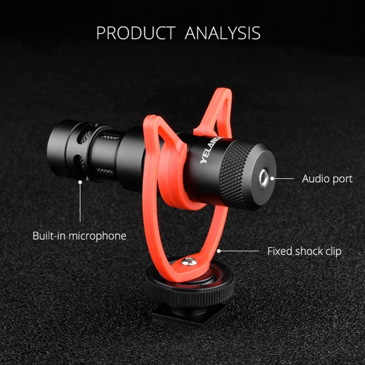 Microfono shotgun YELANGU MIC10 per videocamere DSLR