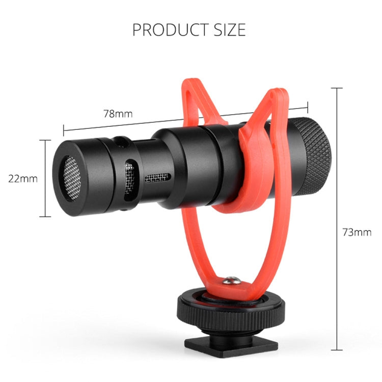 Microfono shotgun YELANGU MIC10 per videocamere DSLR