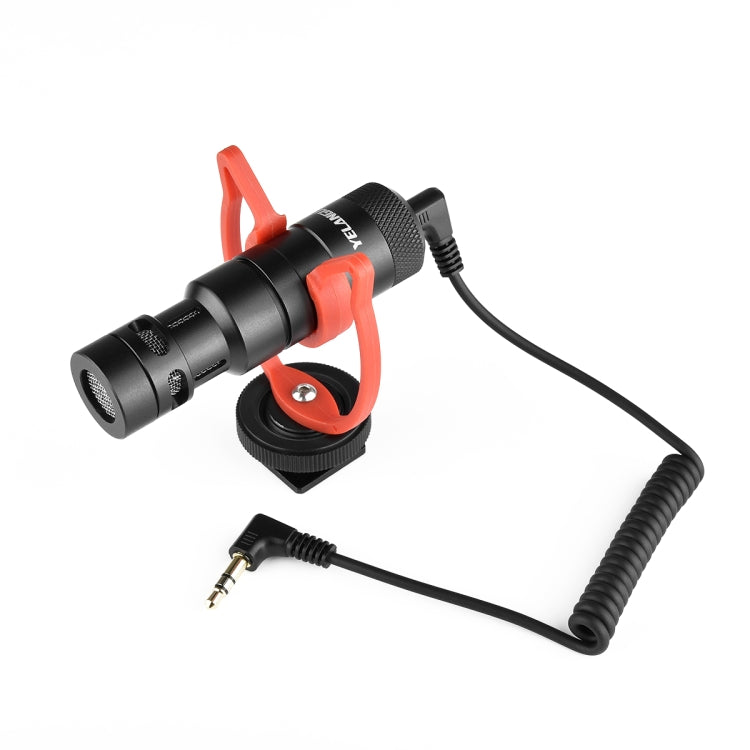 YELANGU MIC10 YLG9920A Microfono professionale per video shotgun a condensatore per interviste con cavo audio da 3,5 mm per videocamera DSLR e DV, Microphone