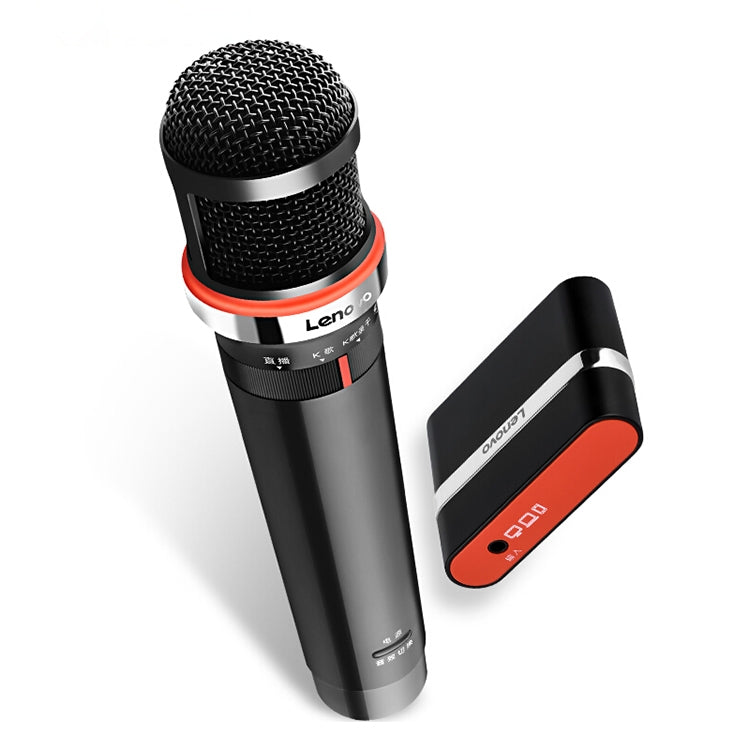 Original Lenovo UM20-U K Song Wireless Digital Microphone Live Recording Equipment with Wireless Receiver