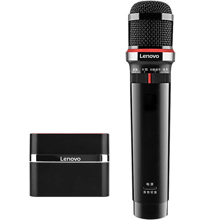 Original Lenovo UM20-U K Song Wireless Digital Microphone Live Recording Equipment with Wireless Receiver