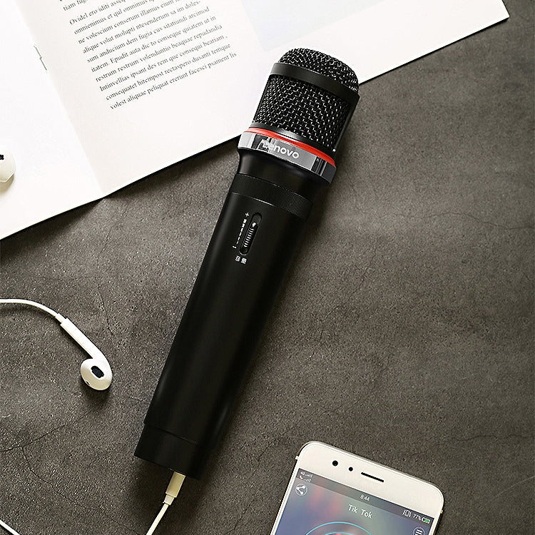 Original Lenovo UM20-U K Song Wireless Digital Microphone Live Recording Equipment with Wireless Receiver