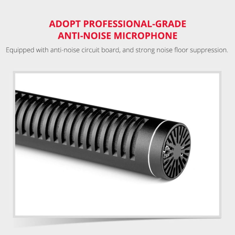 Microfono shotgun condensatore YELANGU per video