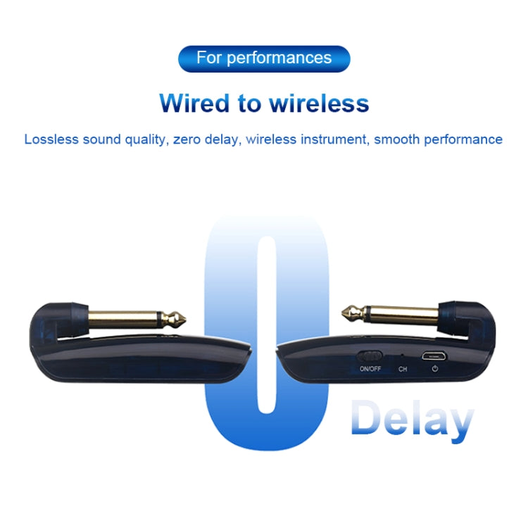 Measy AU688-U sistema wireless per chitarra 20 canali
