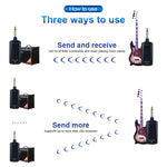 Measy AU688-U sistema wireless per chitarra 20 canali