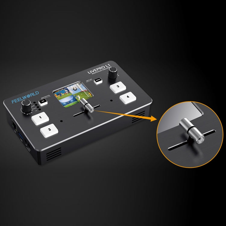 Feelworld LivePro L1 Switcher video 4 canali HDMI