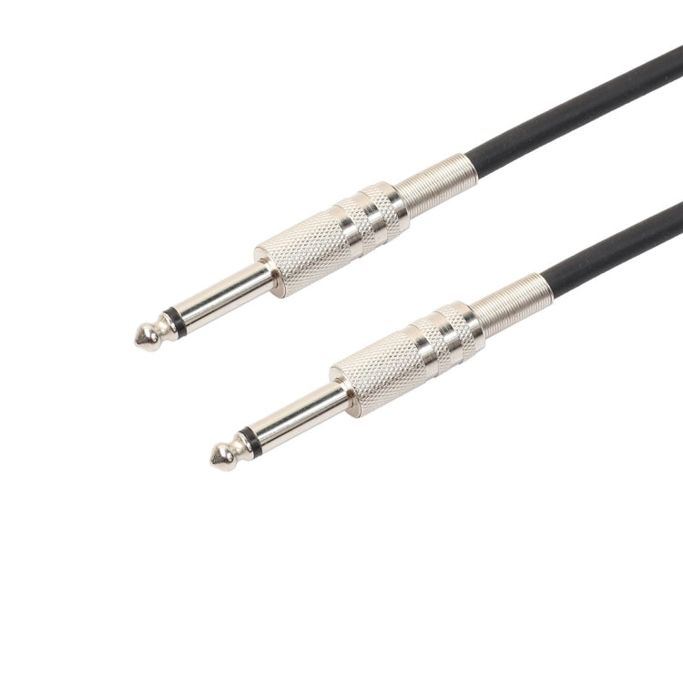 3m 1/4 inch (6.35mm) male-male shielded mono jack audio patch cable.