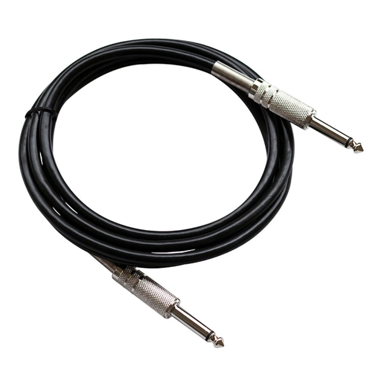 1.8m 1/4 inch (6.35mm) Male to Male Shielded Mono Jack Audio Patch Cable, 1.8m M to M