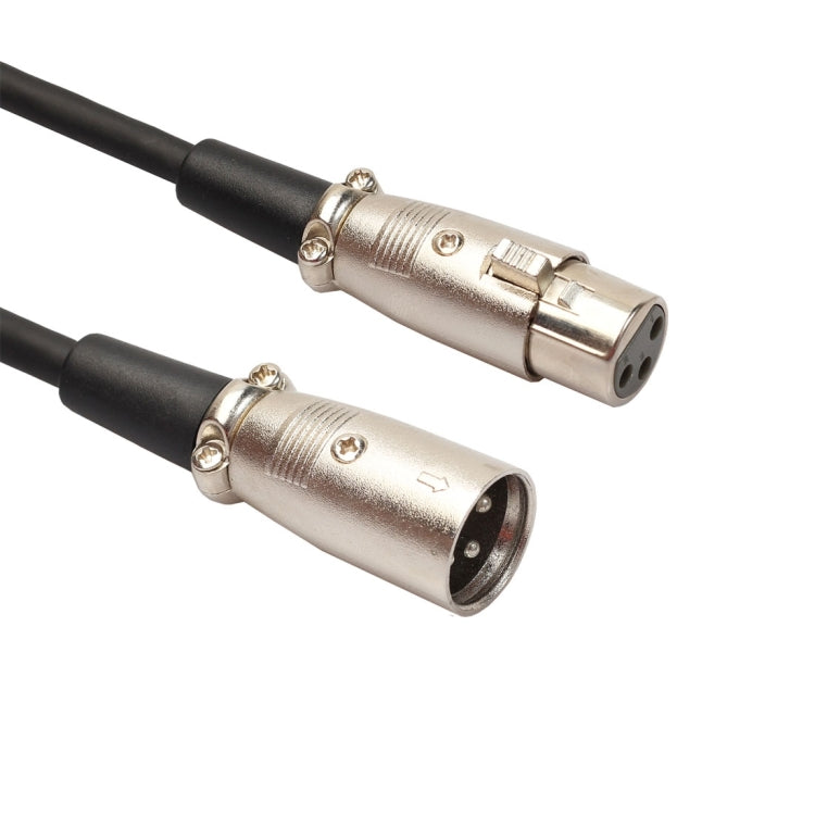 1.8m XLR Male to XLR 3 Pin Female Microphone Cable, Length: 1.8m