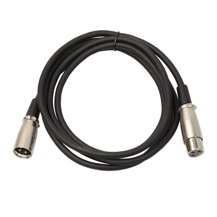 1.8m XLR Male to XLR 3 Pin Female Microphone Cable, Length: 1.8m