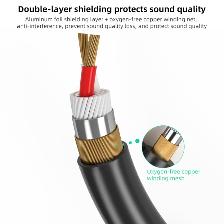 5m XLR Male to XLR 3 Pin Female Microphone Cable, Length: 5m