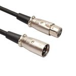 Cavo per microfono XLR maschio a XLR femmina a 3 pin da 1 m, Length: 1m