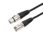 Cavo microfono XLR maschio a femmina 3 pin 10 m