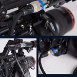 Cavo audio microfono XLR maschio-femmina 1,8 m blu