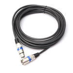 Cavo audio microfono XLR 3 pin maschio-femmina 10m