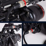 Cavo audio microfono XLR 3 pin maschio-femmina 1,8 m