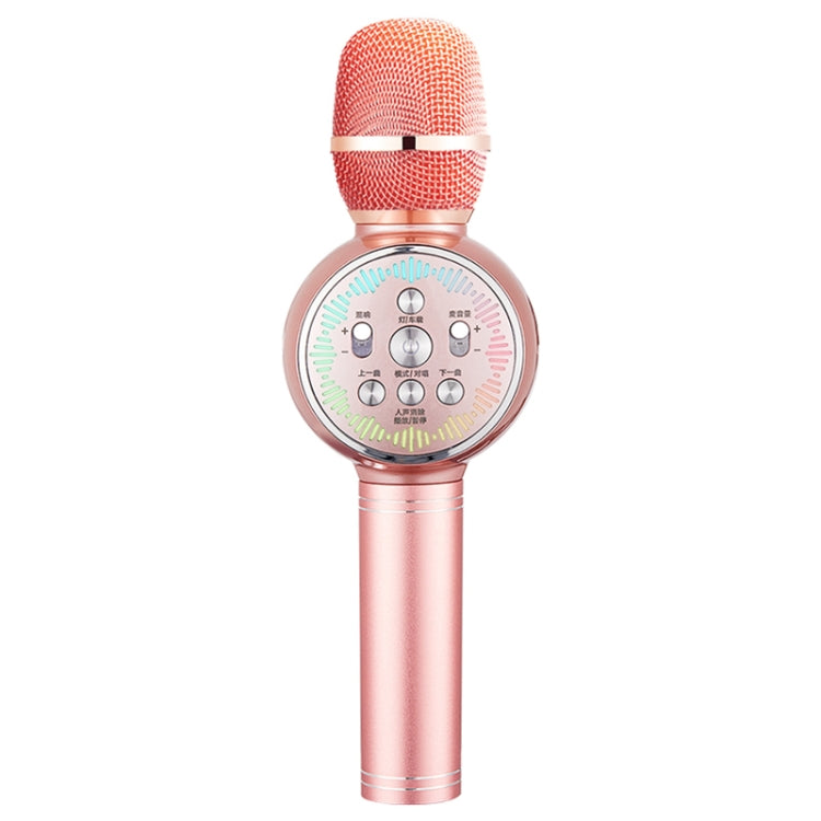 K2 Bluetooth 5.0 Karaoke Wireless Bluetooth Microphone with Live Colorful Lights